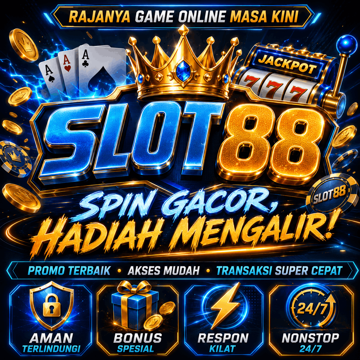 SLOT88 | Slot Gacor Malam Ini Deposit QRIS Terpercaya